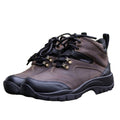 Brown - Back - Brogini Unisex Adult Montiere Oiled Leather Heavy Duty Yard Boots