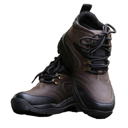 Brown - Lifestyle - Brogini Unisex Adult Montiere Oiled Leather Heavy Duty Yard Boots