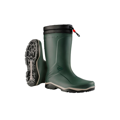 Heritage Green - Front - Dunlop Unisex Adult Blizzard Faux Fur Lined Snow Boots