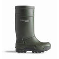 Green - Back - Dunlop Adults Unisex Purofort Thermo Plus Full Safety Wellies