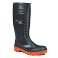 Black - Front - Dunlop Mens Acifort Ribbed Full Safety Wellies