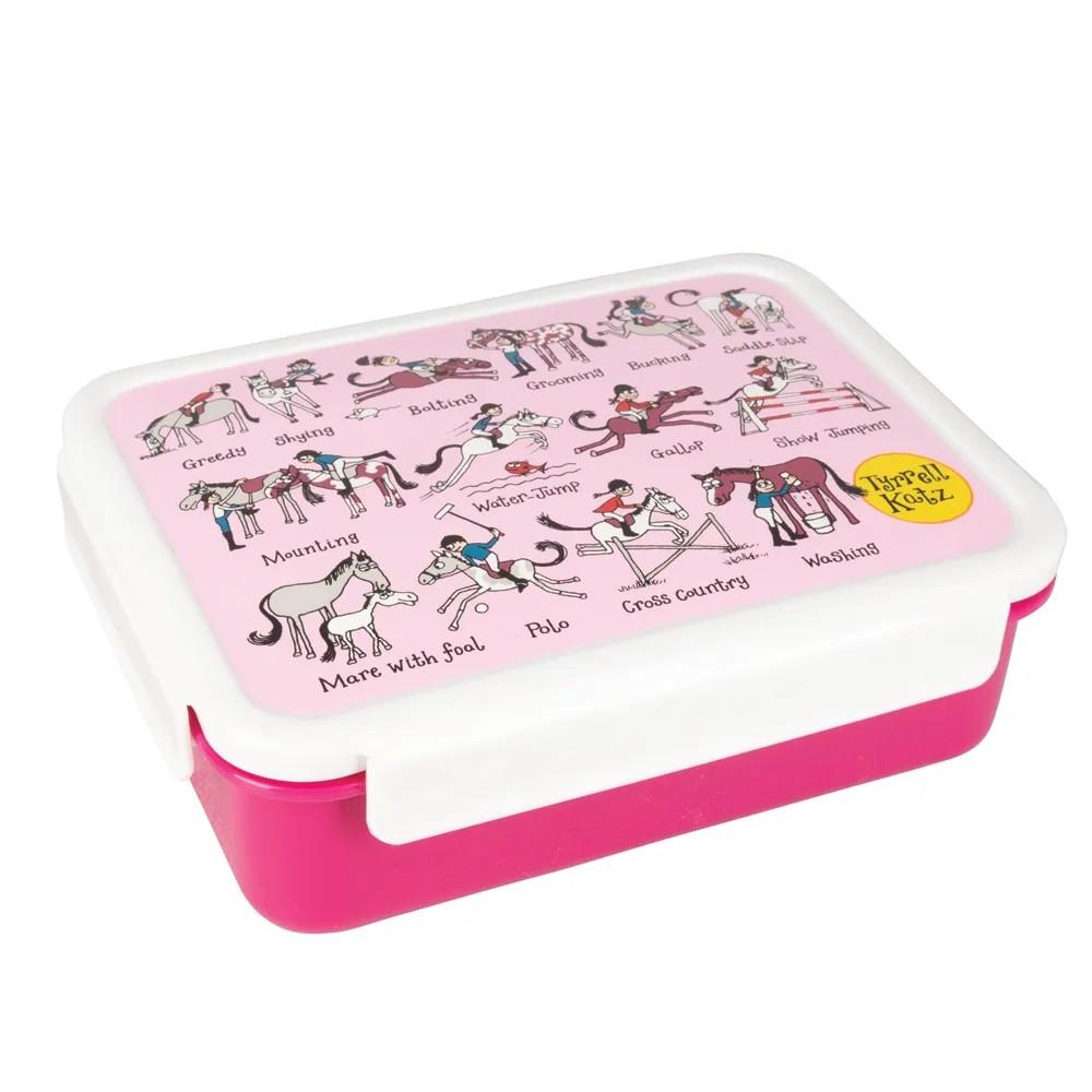 Pink - Front - Tyrrell Katz Melamine Lunch Box