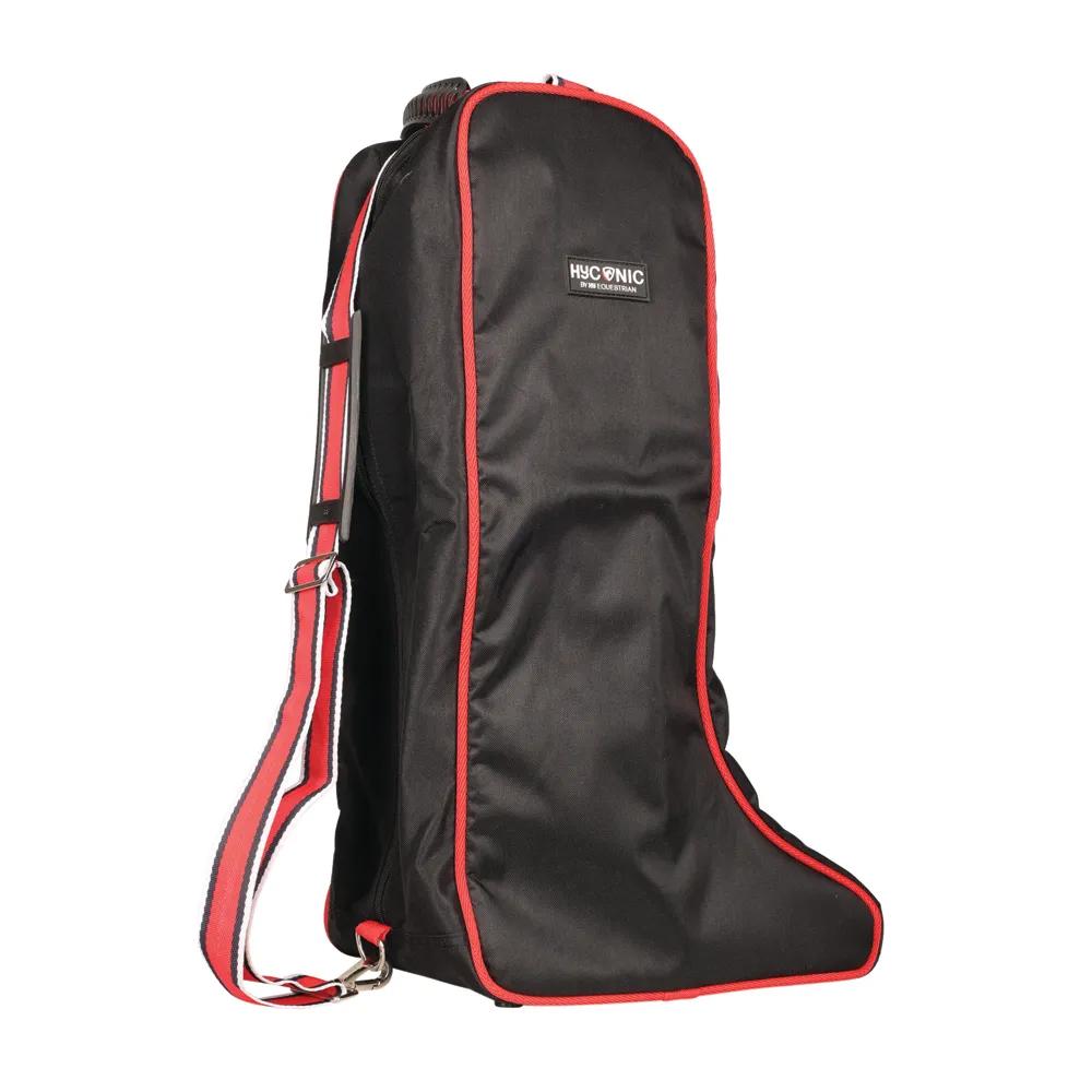 Black-Red - Back - HYCONIC Logo Boot Bag