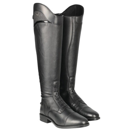 Black - Front - Hy Unisex Adult Atrani Long Riding Boots