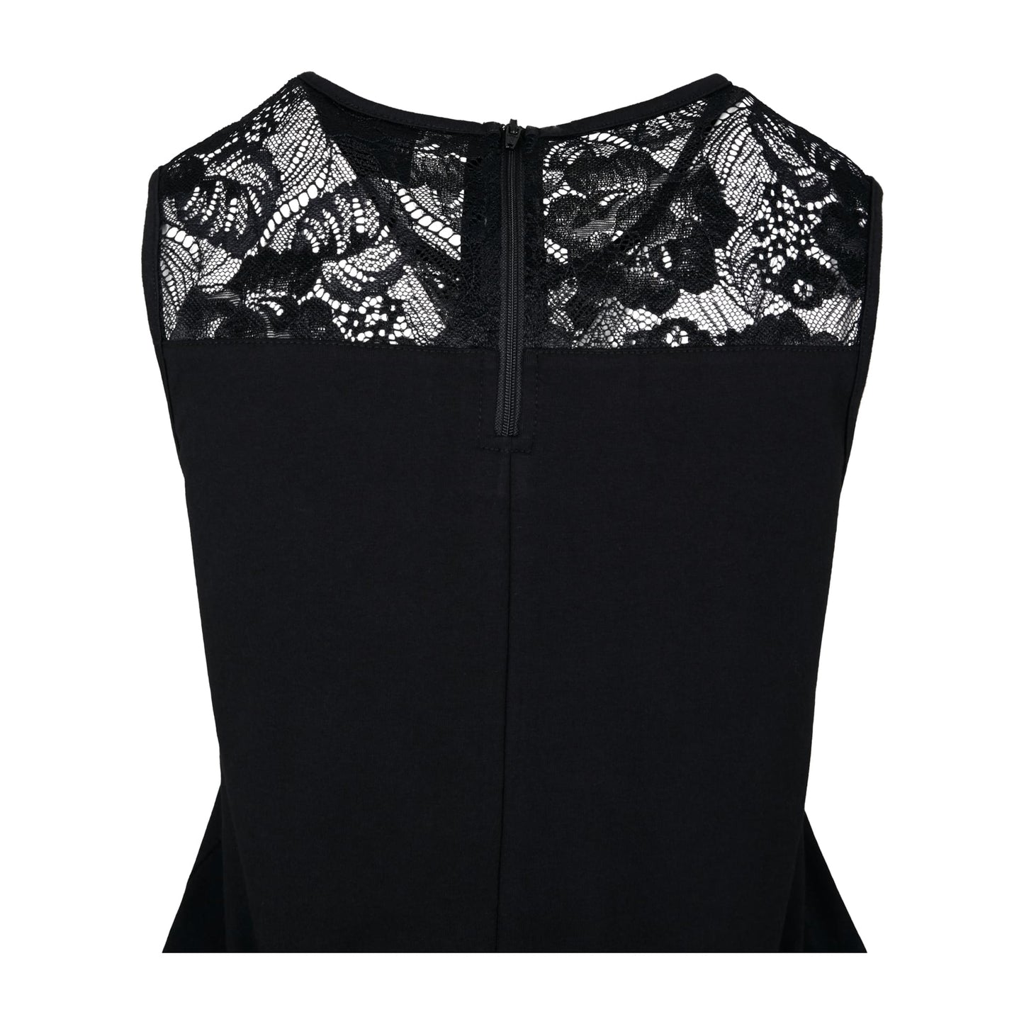 Black - Lifestyle - Urban Classics Womens-Ladies Block Lace Detail Jumpsuit