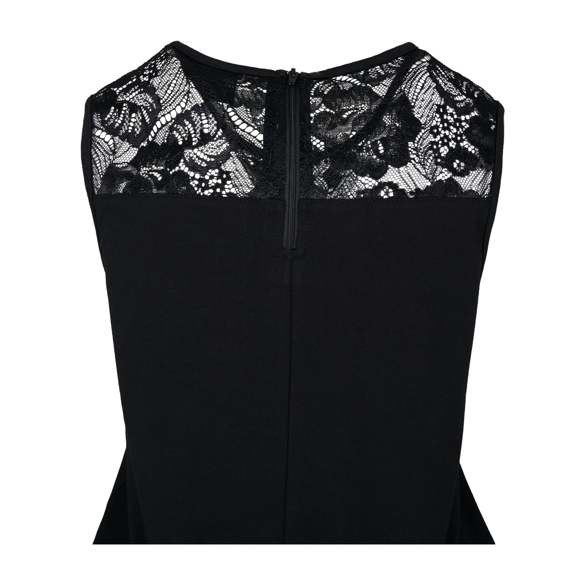 Black - Lifestyle - Urban Classics Womens-Ladies Block Lace Detail Jumpsuit