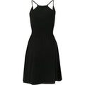 Black - Back - Urban Classics Womens-Ladies Spaghetti Strap Dress