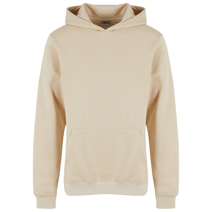 Sand - Front - Urban Classics Mens Basic Essential Hoodie