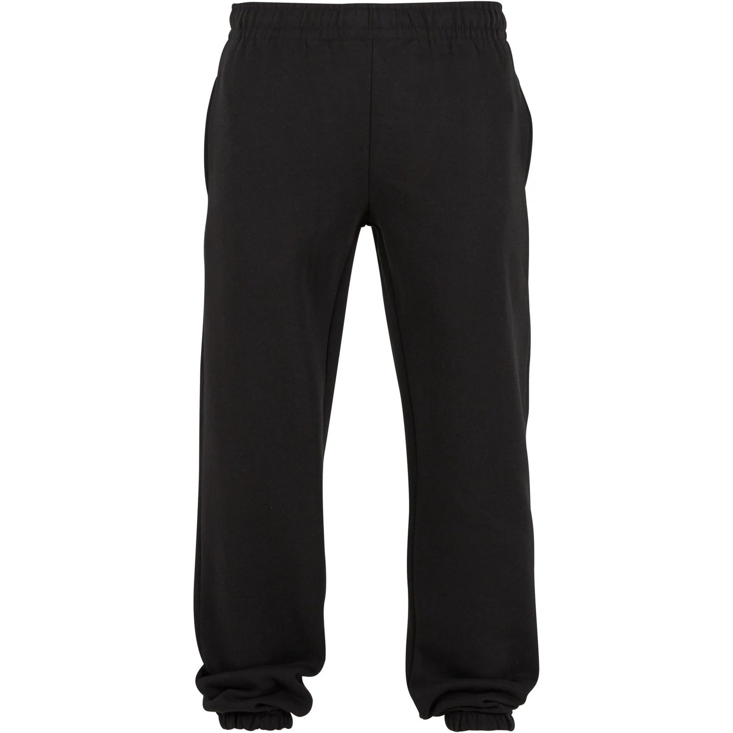 Black - Front - Urban Classics Mens Basic Loose Sweatpants