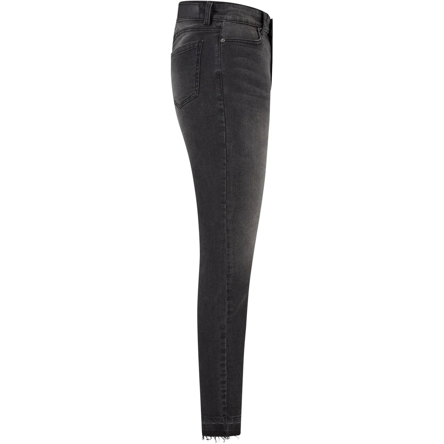 Real Black Washed - Lifestyle - Urban Classics Womens-Ladies High Waist Skinny Jeans