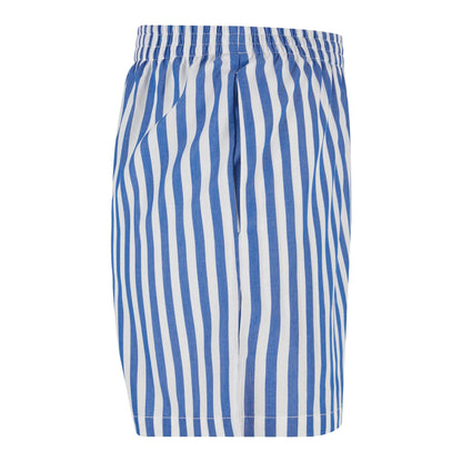White-Blue - Lifestyle - Urban Classics Womens-Ladies Striped Shorts