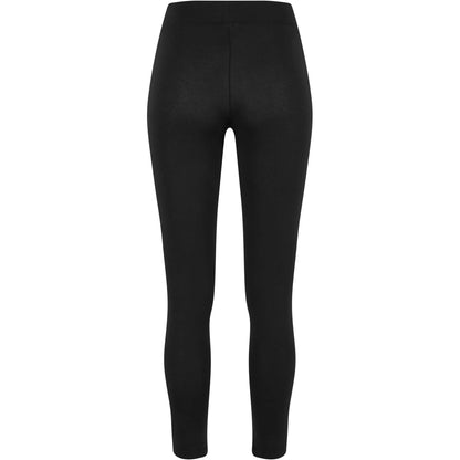 Black - Back - Urban Classics Womens-Ladies Jersey Leggings