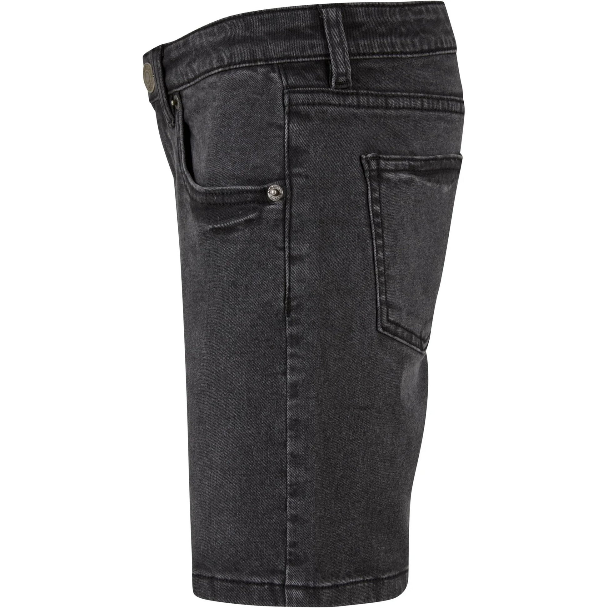 Black Wash - Lifestyle - Urban Classics Boys Relaxed Fit Jean Shorts