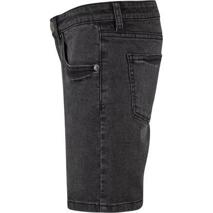 Black Wash - Lifestyle - Urban Classics Boys Relaxed Fit Jean Shorts