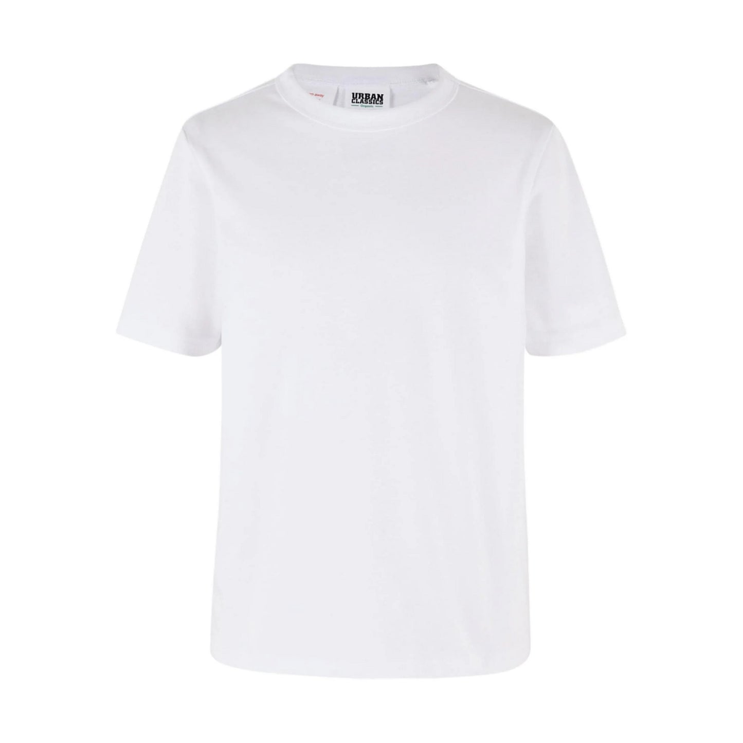 White - Back - Urban Classics Boys Basic Organic T-Shirt (Pack of 2)