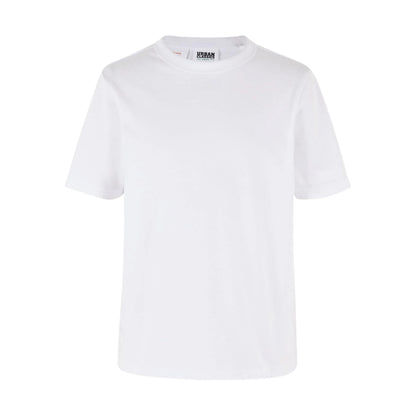 White - Back - Urban Classics Boys Basic Organic T-Shirt (Pack of 2)