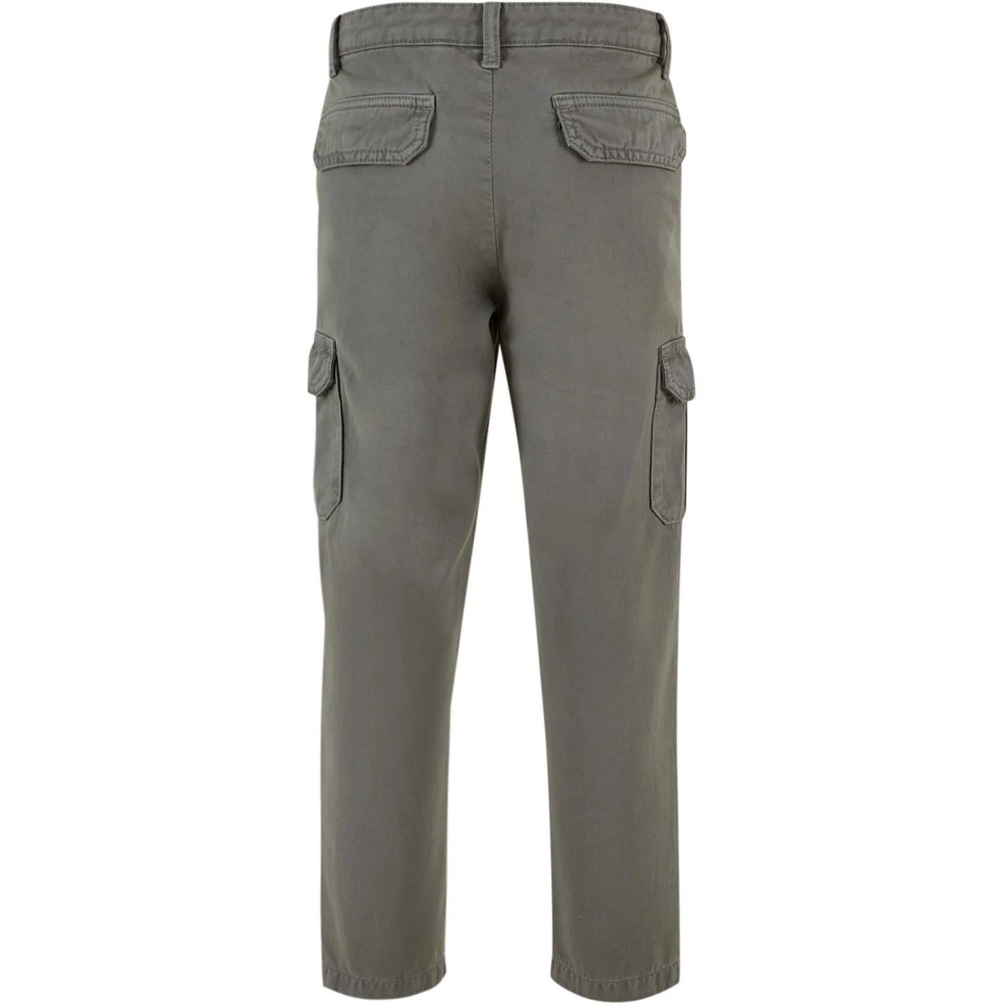 Asphalt - Back - Urban Classics Boys Straight Leg Cargo Trousers