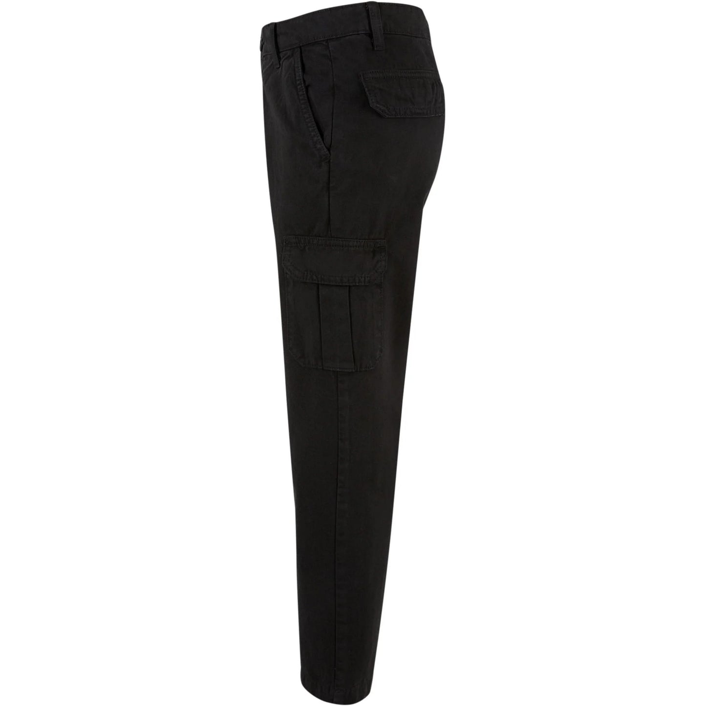 Black - Lifestyle - Urban Classics Boys Straight Leg Cargo Trousers
