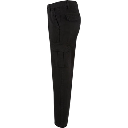 Black - Lifestyle - Urban Classics Boys Straight Leg Cargo Trousers