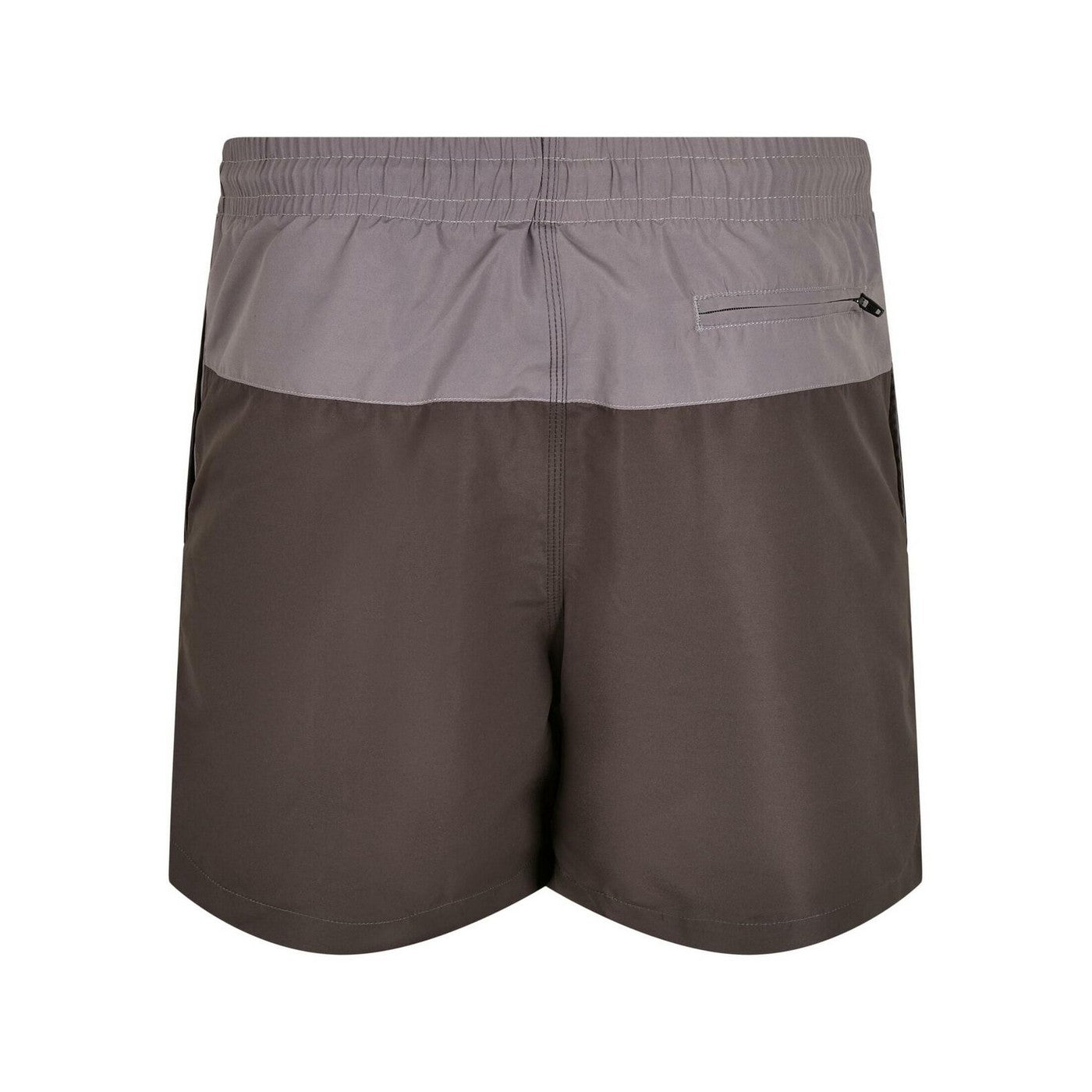 Blackbird-Asphalt - Back - Urban Classics Mens Block Swim Shorts