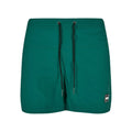 Green - Front - Urban Classics Mens Block Swim Shorts