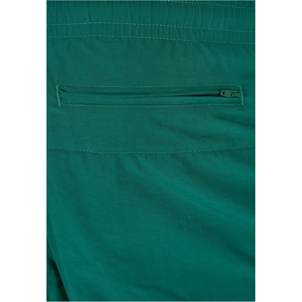 Green - Side - Urban Classics Mens Block Swim Shorts
