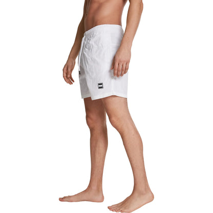 White - Lifestyle - Urban Classics Mens Block Swim Shorts