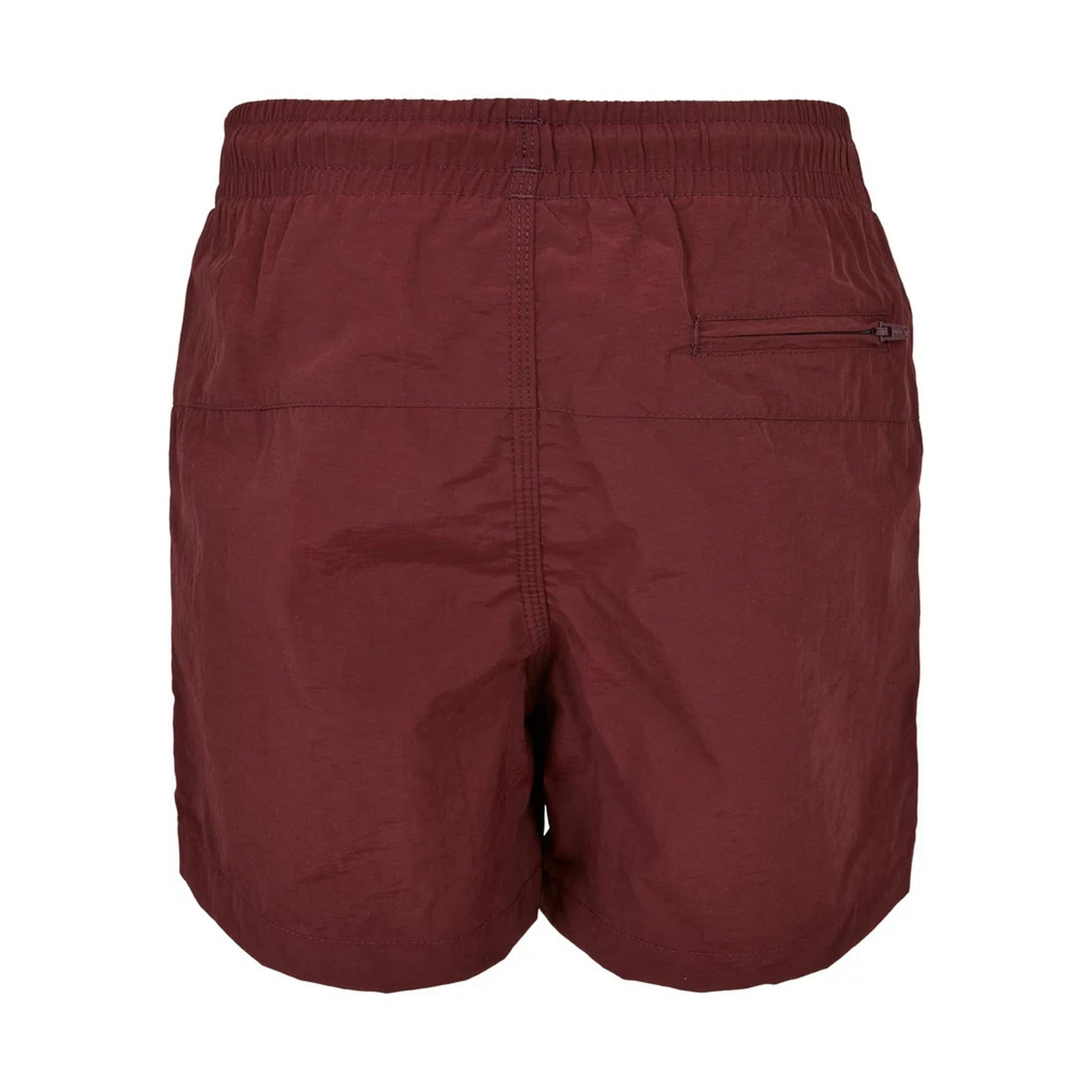 Cherry - Back - Urban Classics Boys Plain Swim Shorts
