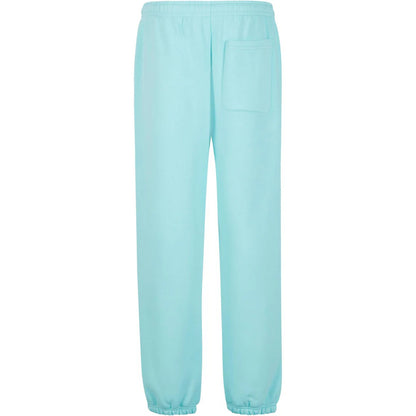 Beryl Blue - Back - Urban Classics Mens Fluffy Plain Jogging Bottoms