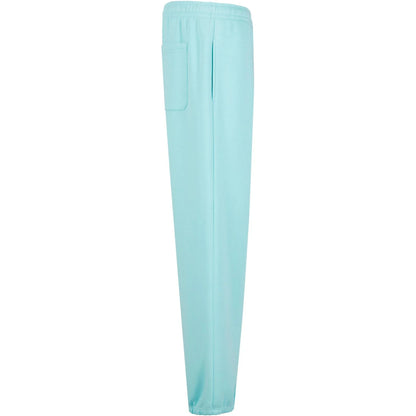 Beryl Blue - Side - Urban Classics Mens Fluffy Plain Jogging Bottoms