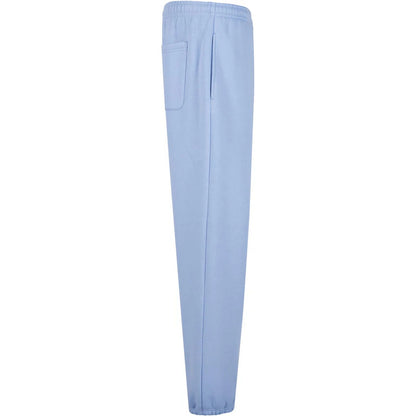 Powder Blue - Side - Urban Classics Mens Fluffy Plain Jogging Bottoms