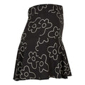 Black - Side - Urban Classics Womens-Ladies Flower Mini Skort