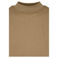 Khaki Green - Side - Urban Classics Womens-Ladies Turtle Extended Shoulder Dress