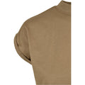 Khaki Green - Lifestyle - Urban Classics Womens-Ladies Turtle Extended Shoulder Dress
