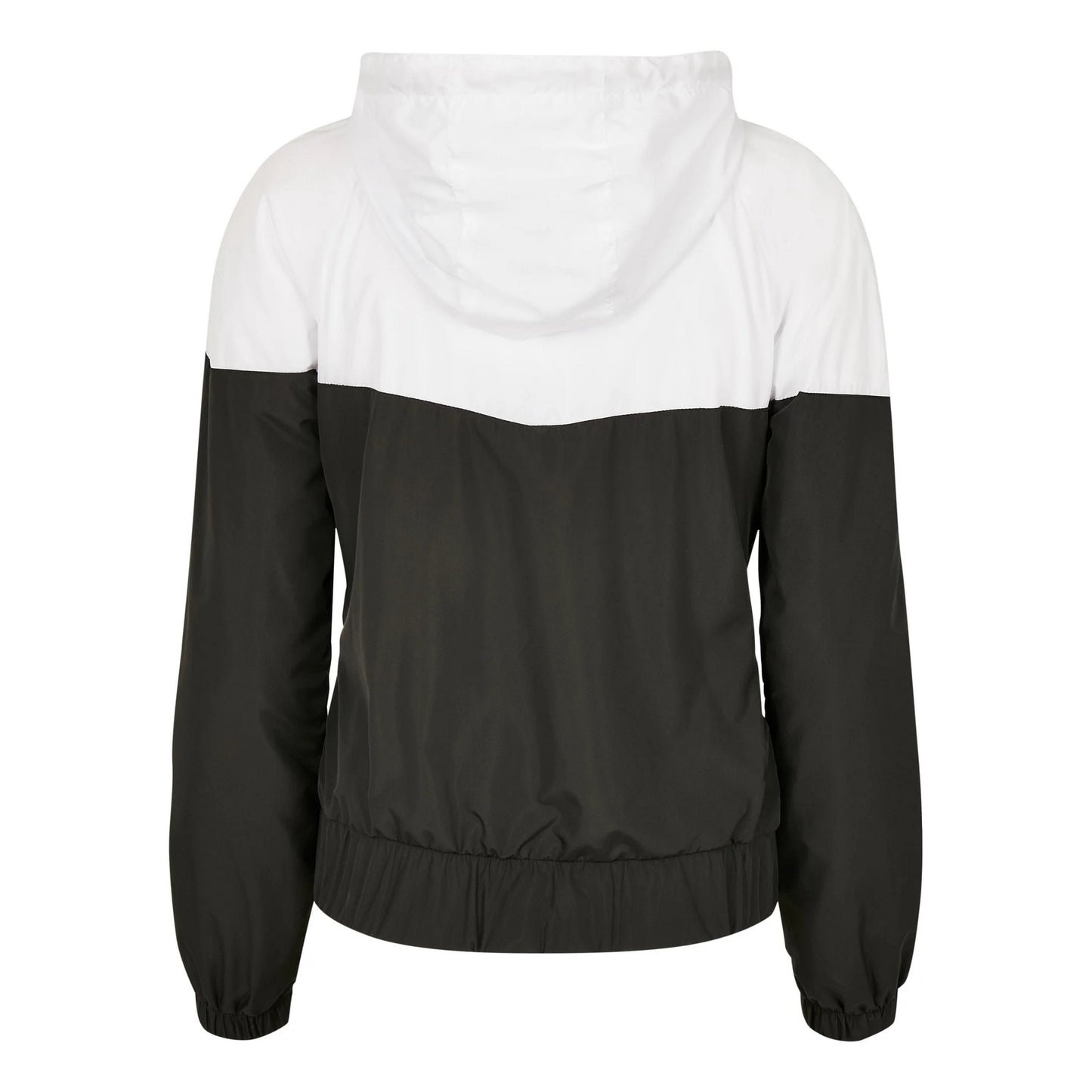 White-Black - Back - Urban Classics Womens-Ladies Arrow Windbreaker
