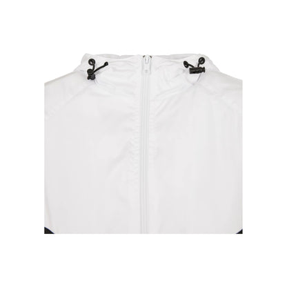 White-Black - Side - Urban Classics Womens-Ladies Arrow Windbreaker