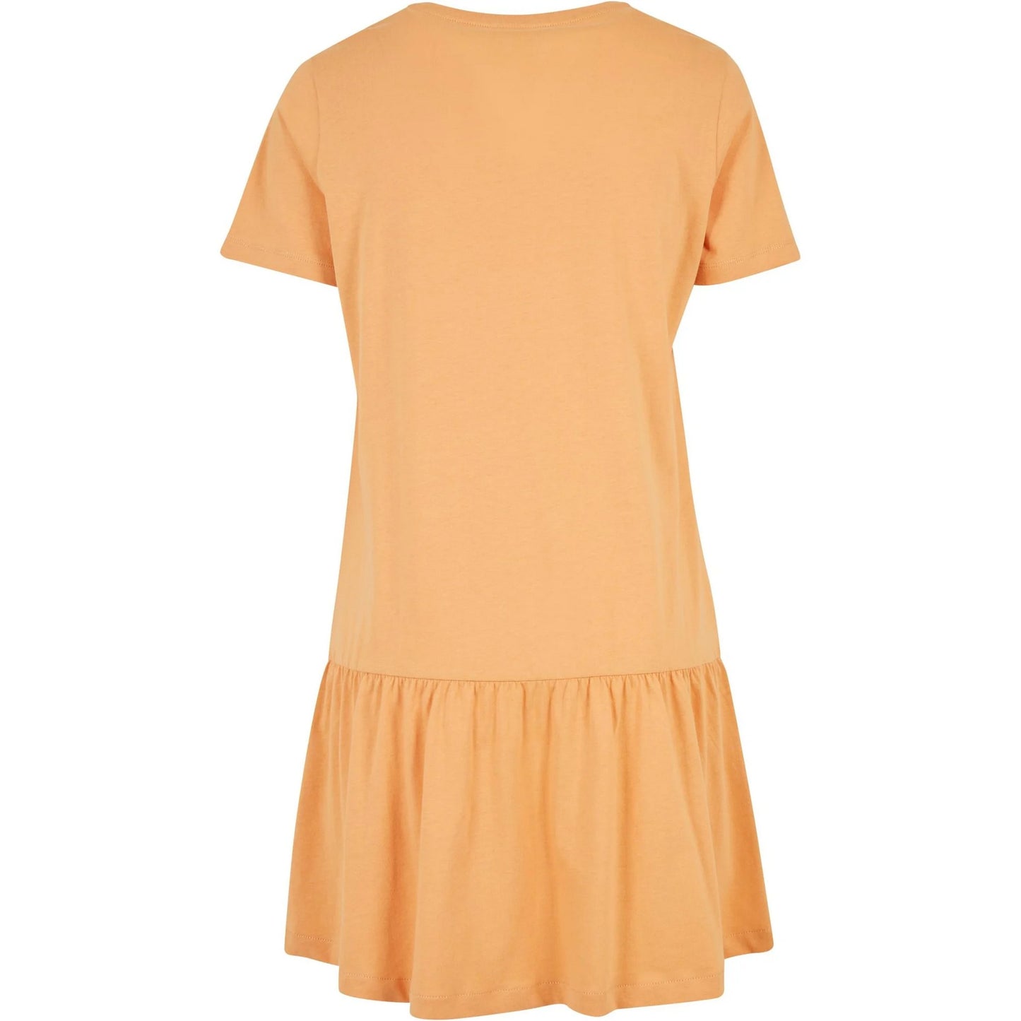 Pale Orange - Back - Urban Classics Womens-Ladies Valance T-Shirt Dress