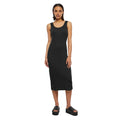 Black - Lifestyle - Urban Classics Womens-Ladies Ribbed Dress