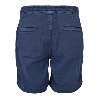 Dark Blue - Back - Urban Classics Boys Twill Stretch Jogging Shorts