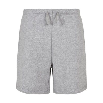 Grey - Front - Urban Classics Boys Basic Sweat Shorts