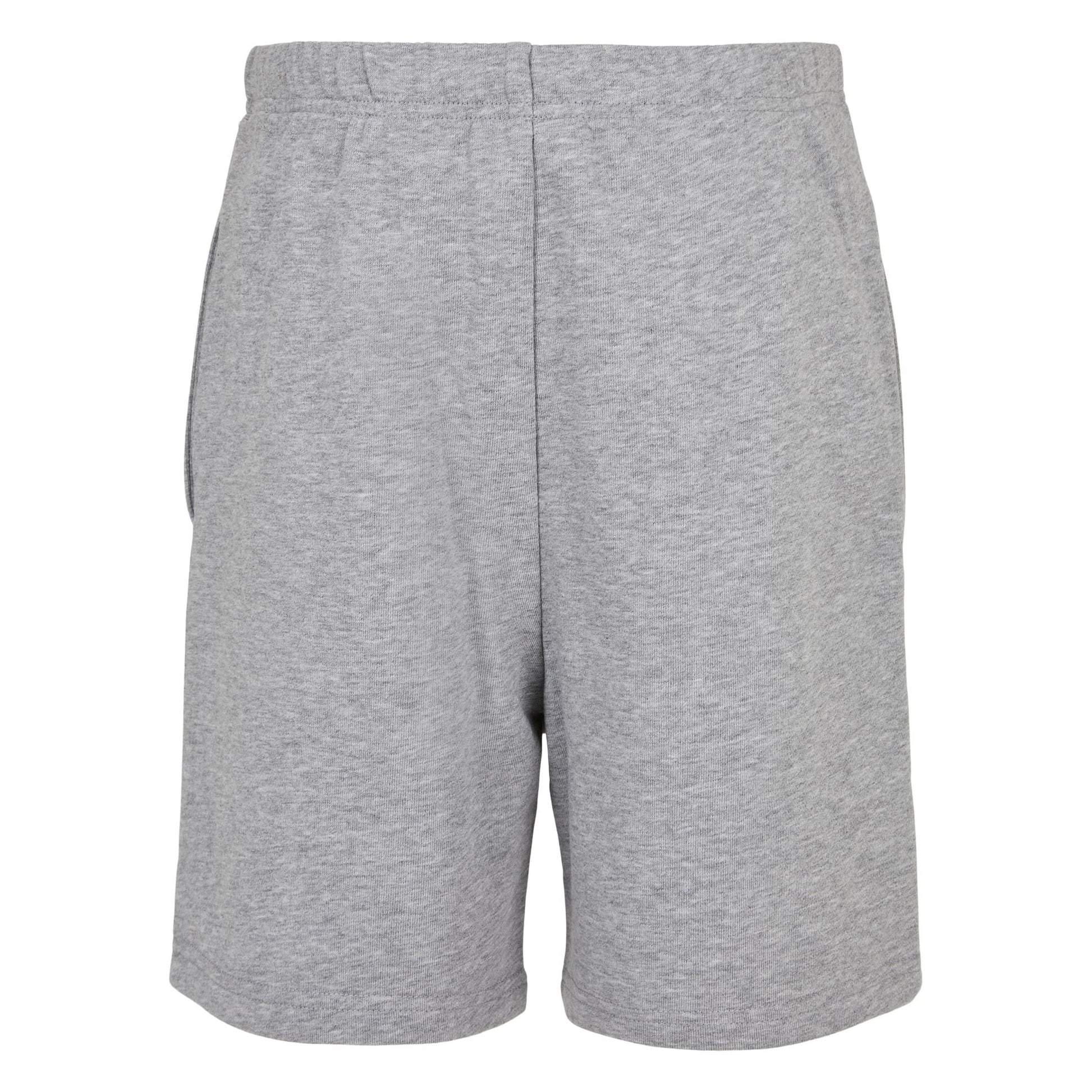 Grey - Back - Urban Classics Boys Basic Sweat Shorts