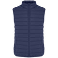 Navy - Front - Urban Classics Mens Basic Lightweight Gilet