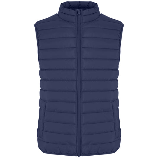 Navy - Front - Urban Classics Mens Basic Lightweight Gilet