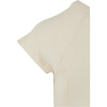 White Sand - Side - Urban Classics Womens-Ladies Ribbed Skater Dress