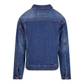 New Mid Blue Washed - Back - Urban Classics Mens Heavyweight Boxy Denim Jacket