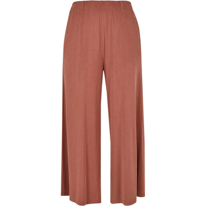Terracotta - Front - Urban Classics Womens-Ladies Modal Culottes