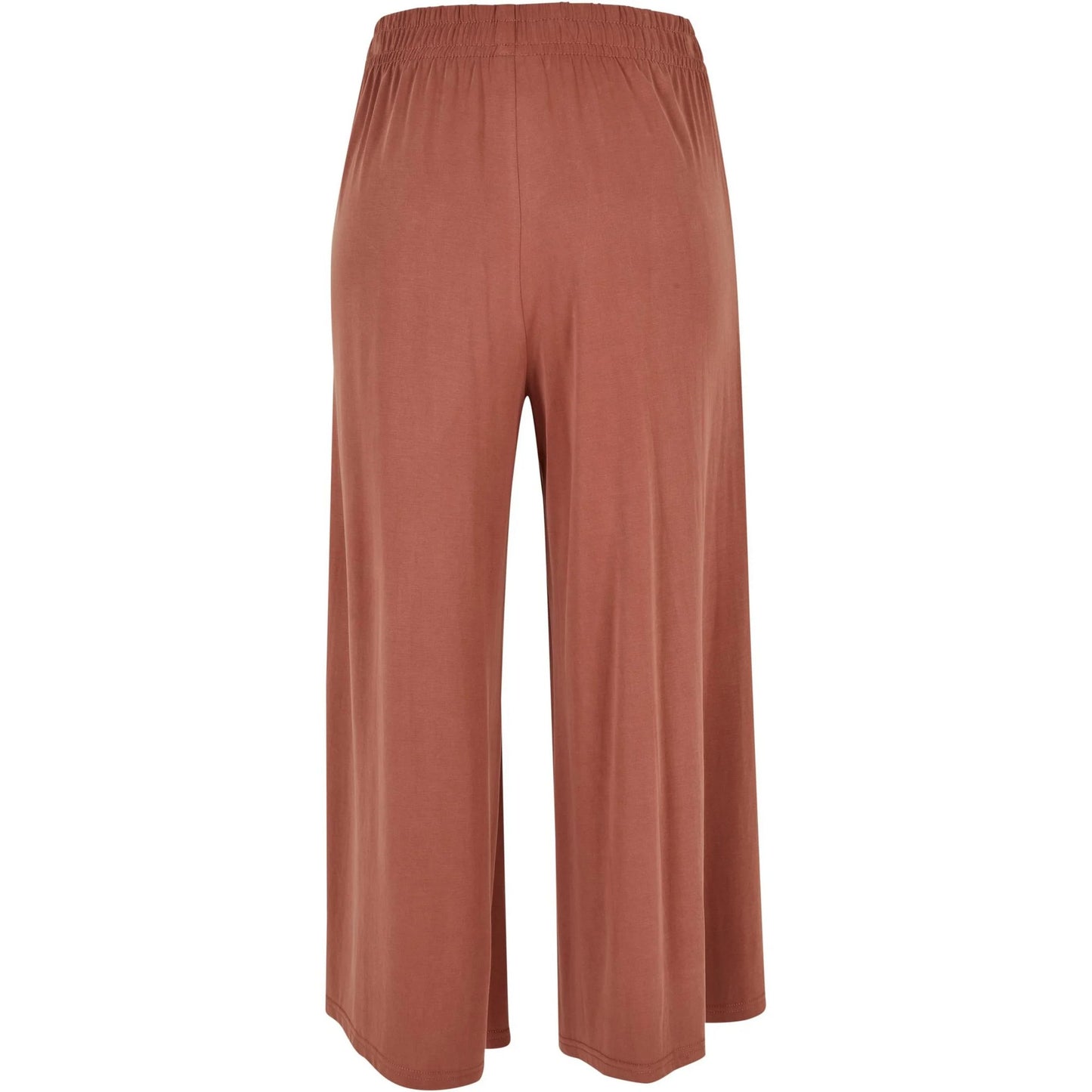 Terracotta - Back - Urban Classics Womens-Ladies Modal Culottes