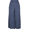 Vintage Blue - Front - Urban Classics Womens-Ladies Modal Culottes