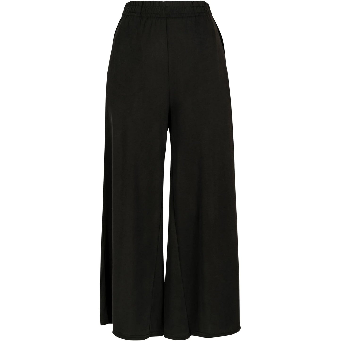 Black - Front - Urban Classics Womens-Ladies Modal Culottes