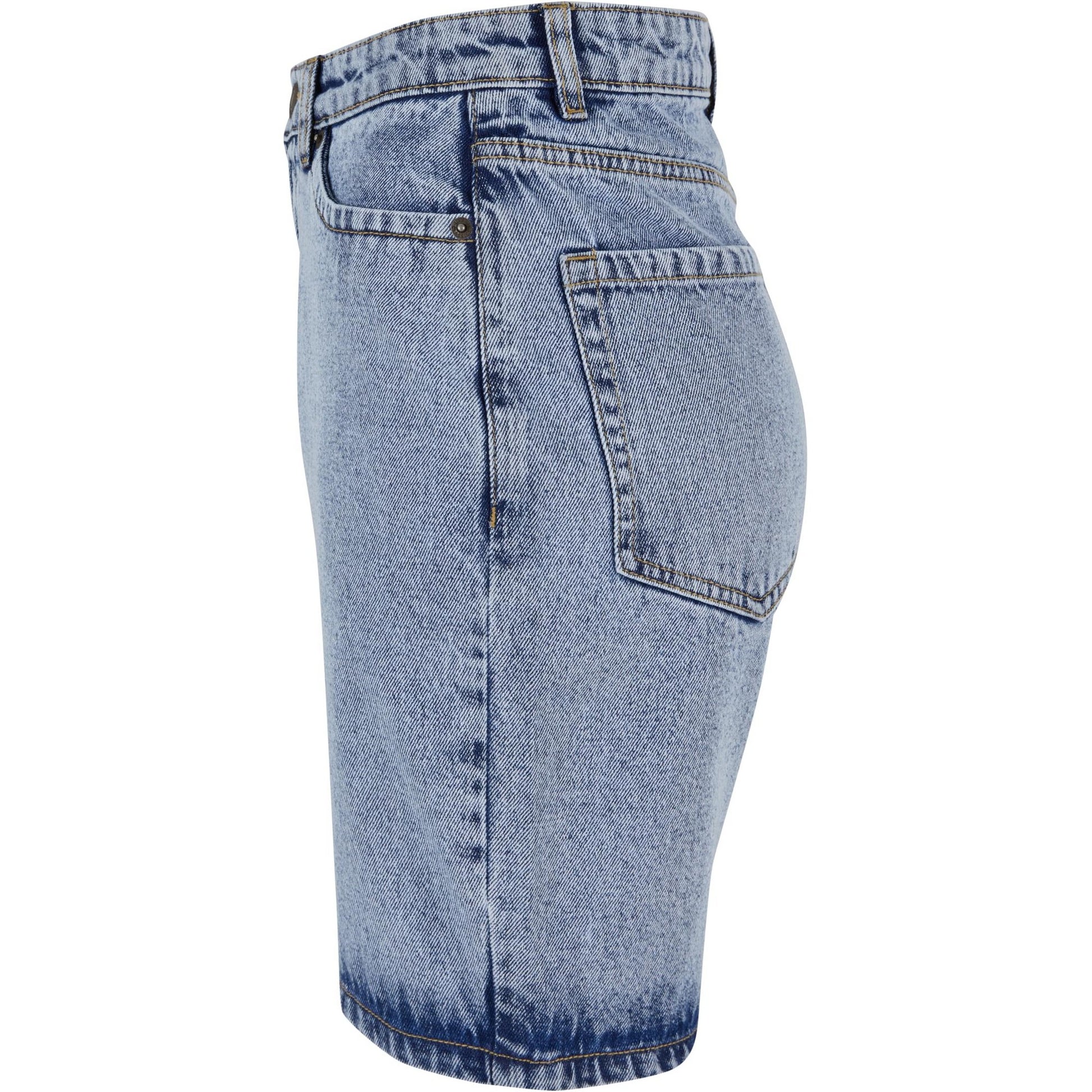 Tinted Washed Light Blue - Lifestyle - Urban Classics Womens-Ladies 90s Shorts